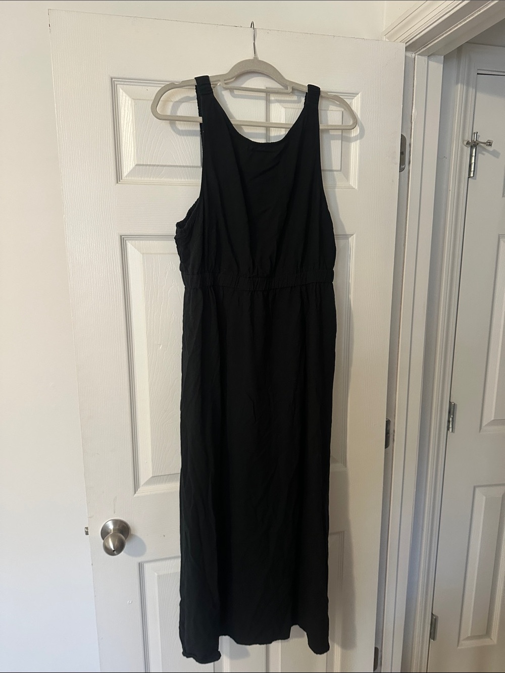 Universal Thread Black Sleeveless Maxi Dress